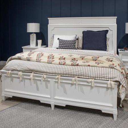 Cali. King Panel Bed