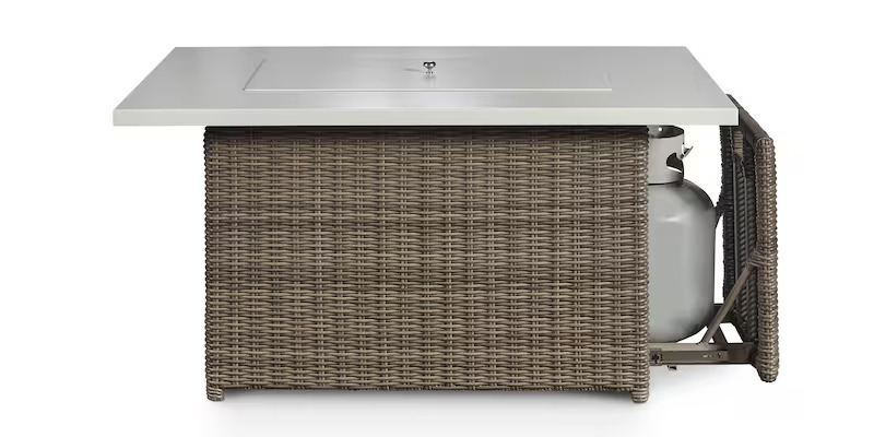 Outdoor 30" Rectangular Fire Table