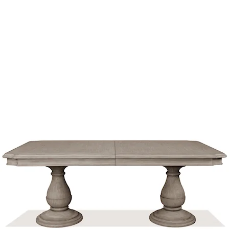 Double-Pedestal Dining Table