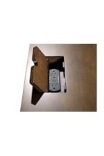 Hammary Structures Transitional 5-Drawer Desk with Cord Management