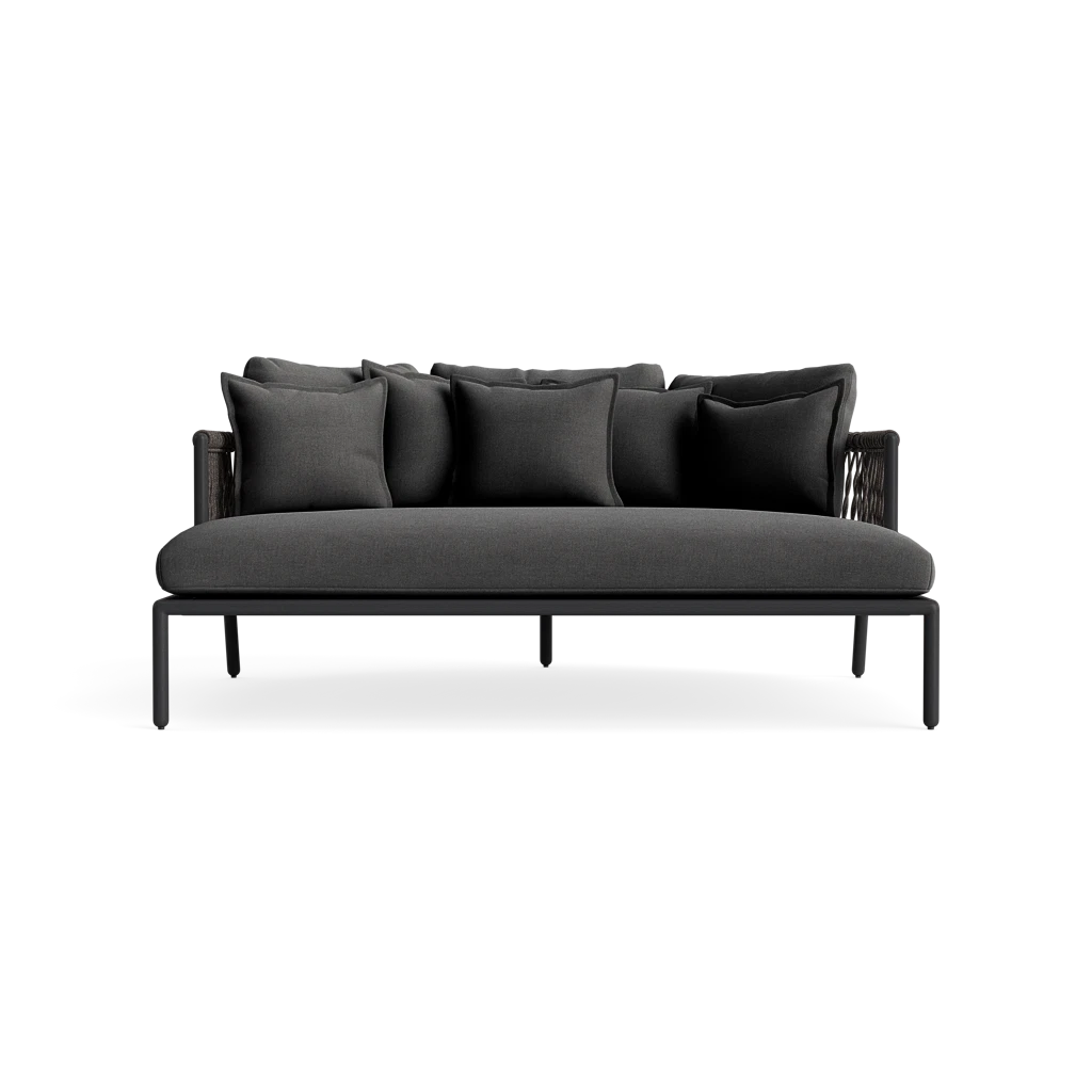 Brown Jordan Oscar Modern Loose Pillow Rope Daybed