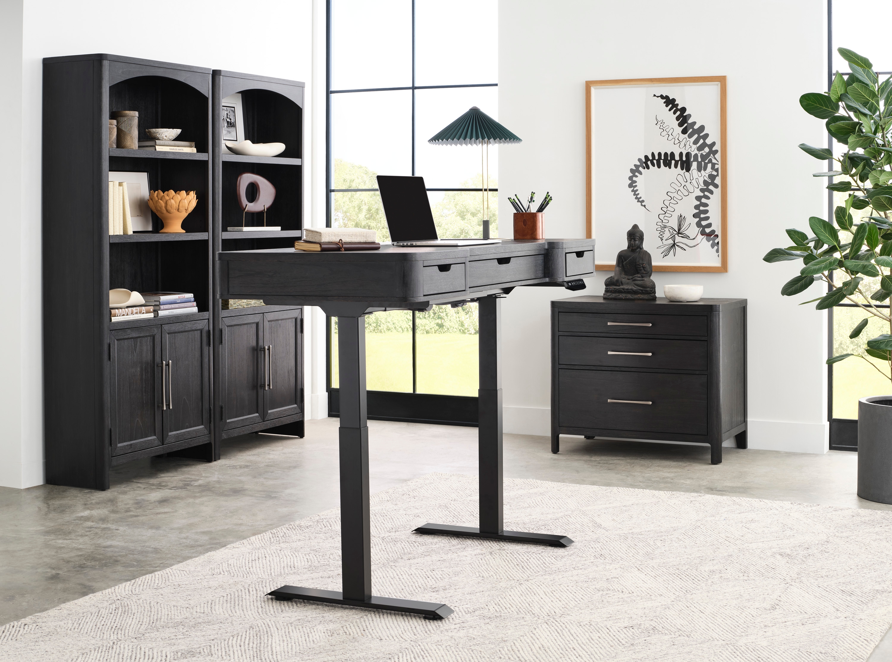 60" Adjustable Lift-Top Desk