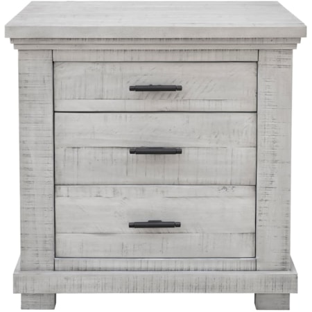 3-Drawer Nightstand