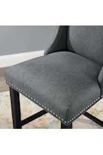 Modway Baron Upholstered Fabric Counter Stool