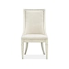 Magnussen Home Newport Dining Upholstered Arm Chair  