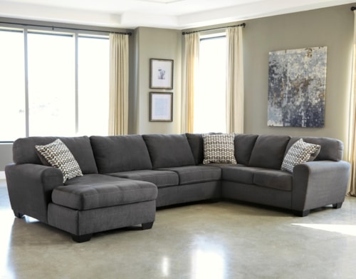 3-Piece Sectional with Chaise