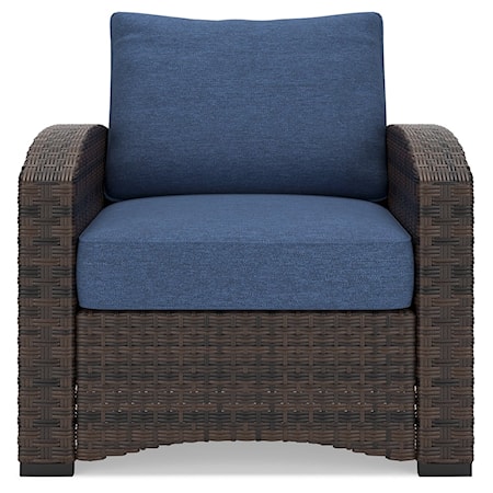 Outdoor Lounge Chair with Cushion