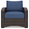 Ashley Signature Design Windglow Outdoor Lounge Chair with Cushion