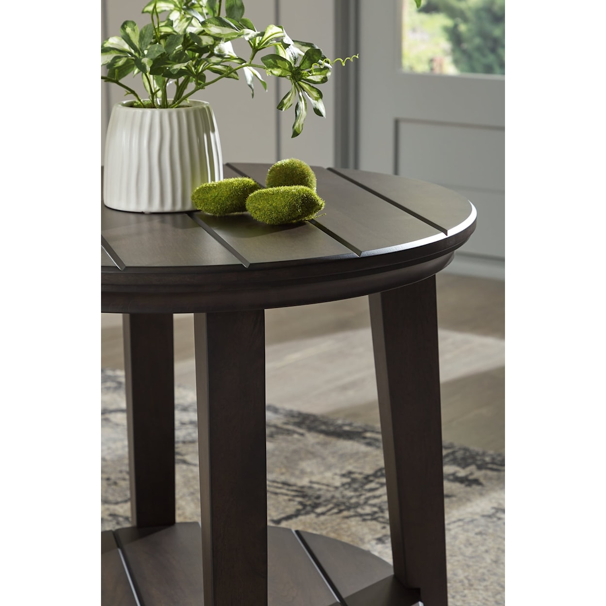 Ashley Furniture Signature Design Celamar Round End Table