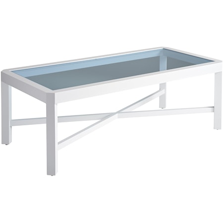 Outdoor Rectangular Cocktail Table