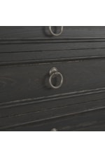 A.R.T. Furniture Inc Atrium Traditional 3-Drawer Nightstand with Bronze Handles