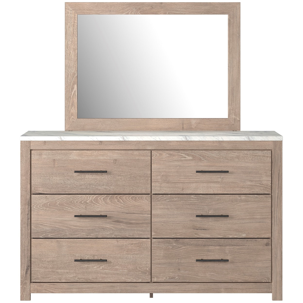 Ashley Signature Design Senniberg Dresser & Bedroom Mirror