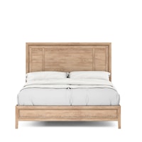 Contemporary King Panel Bed