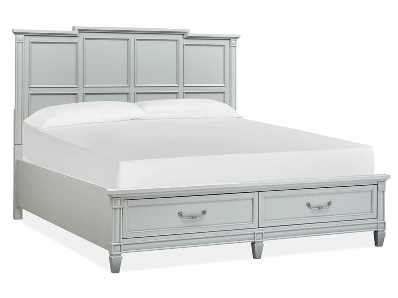 Complete King Panel Storage Bed