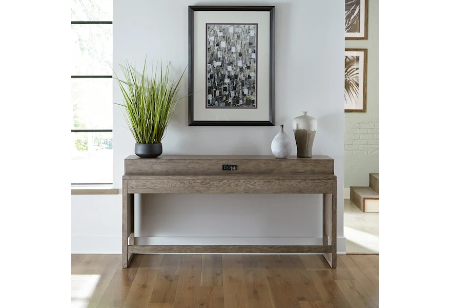 Bartlett Field Console Table by Liberty Furniture at VanDrie Home Furnishings