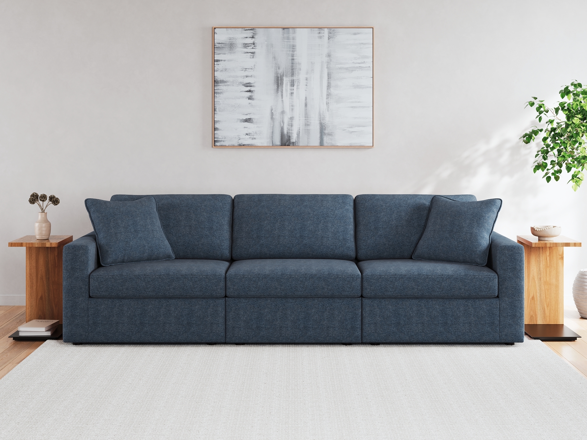 Signature Design by Ashley Modmax Sectional And Ottoman