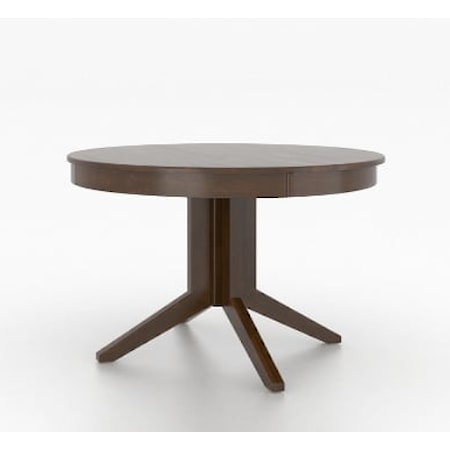 Round Wood Table