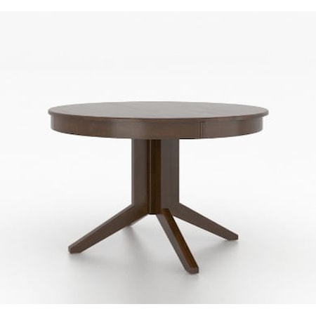 Round Wood Table