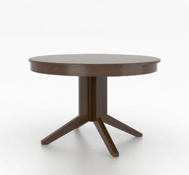 Customizable Round Wood Table