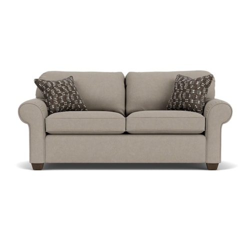 Contemporary Two-Cushion Sofa