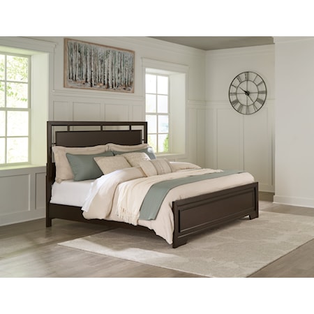 King Panel Bed