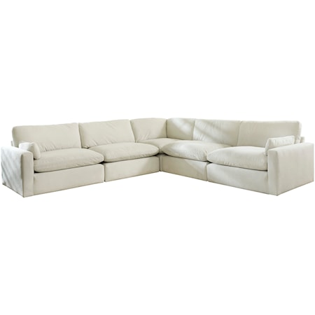 Signature Design by Ashley Sophie 5-Piece Sectional | Story & Lee Furniture  | Sectional - Sofa Groups