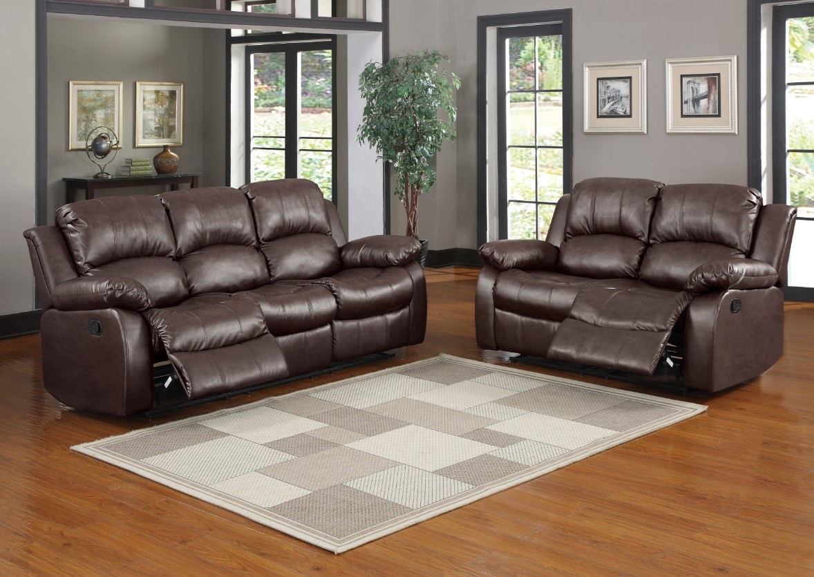 Homelegance Cranley Dual Reclining Loveseat