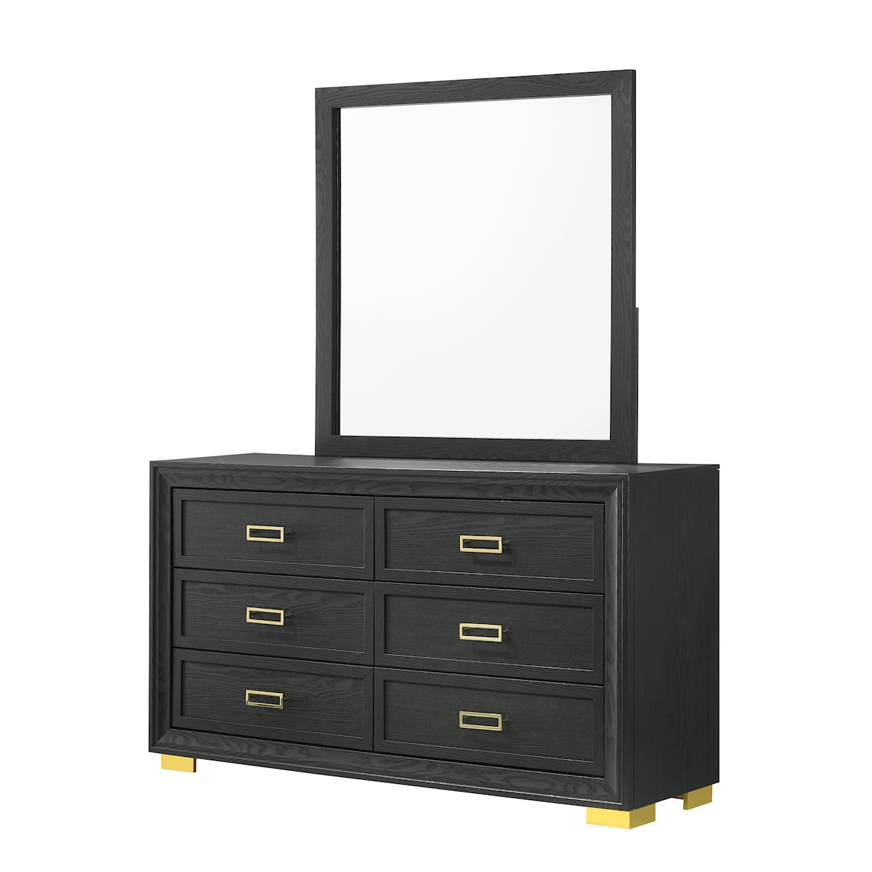 Crown Mark Pepe 6-Drawer Dresser