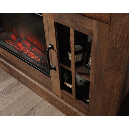 Fireplace TV Credenza