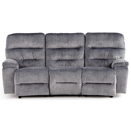 Conversation Space Saver Reclining Sofa