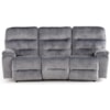 Best Home Furnishings Ryson Conversation Space Saver Reclining Sofa