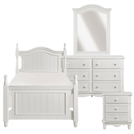 4-Piece Twin Bedroom Set