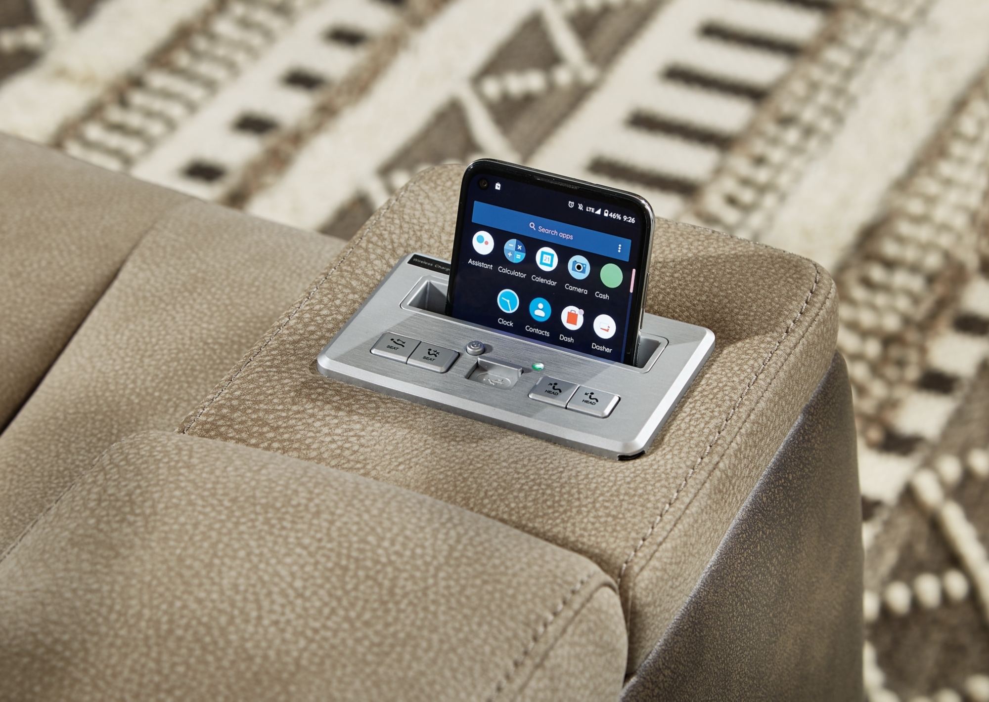 Signature Design by Ashley Next-Gen DuraPella Pwr Rec Sofa With Adj Headrest