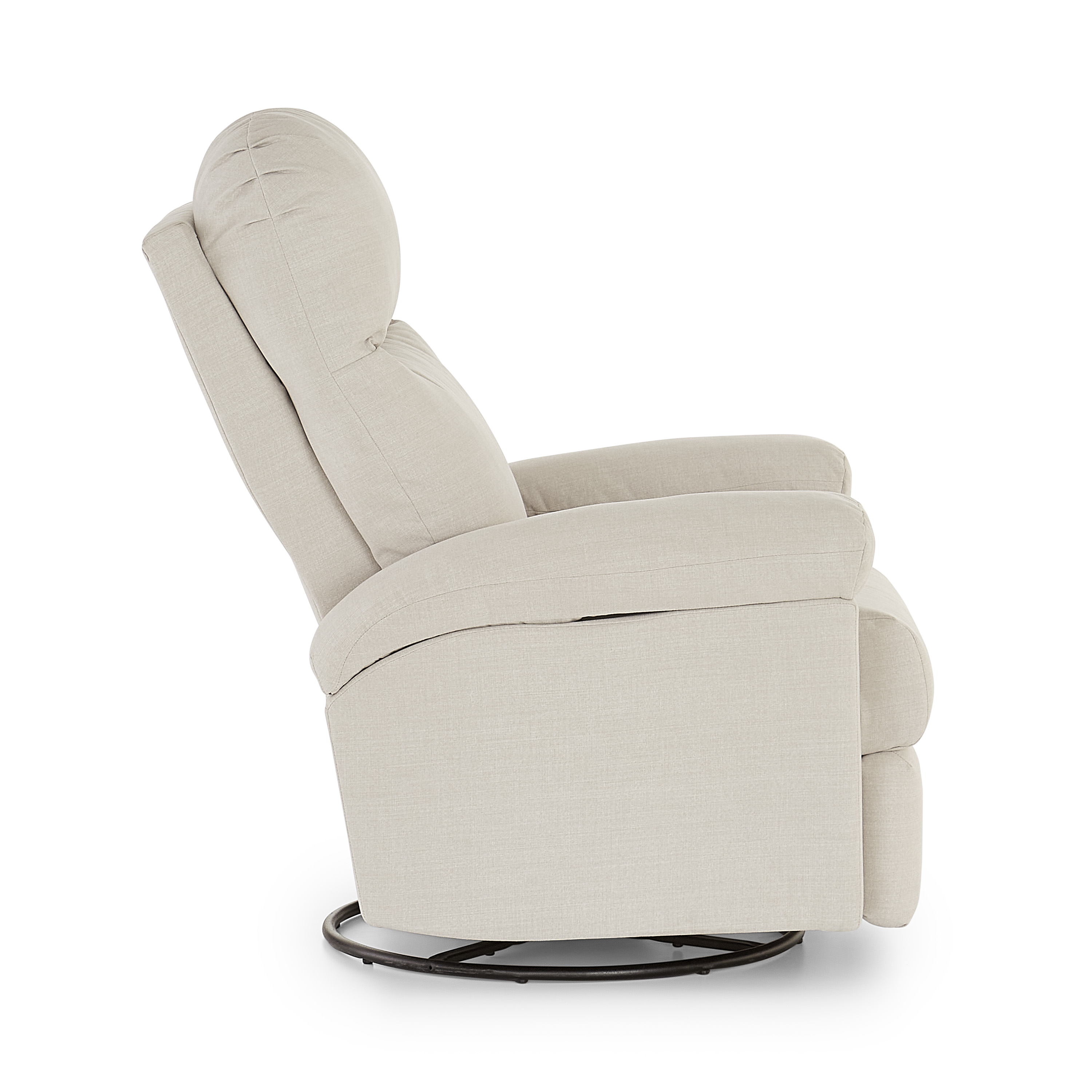 Power Swivel Recliner w/ Adjustable Arms