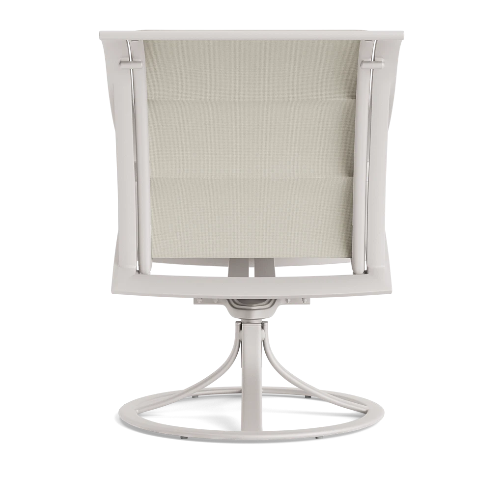 Padded Sling Slope-Arm Swivel Rocker