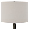 Uttermost Contour Contour Metallic Glass Table Lamp