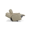 Flexsteel Aarons Power Headrest & Lumbar Reclining Loveseat