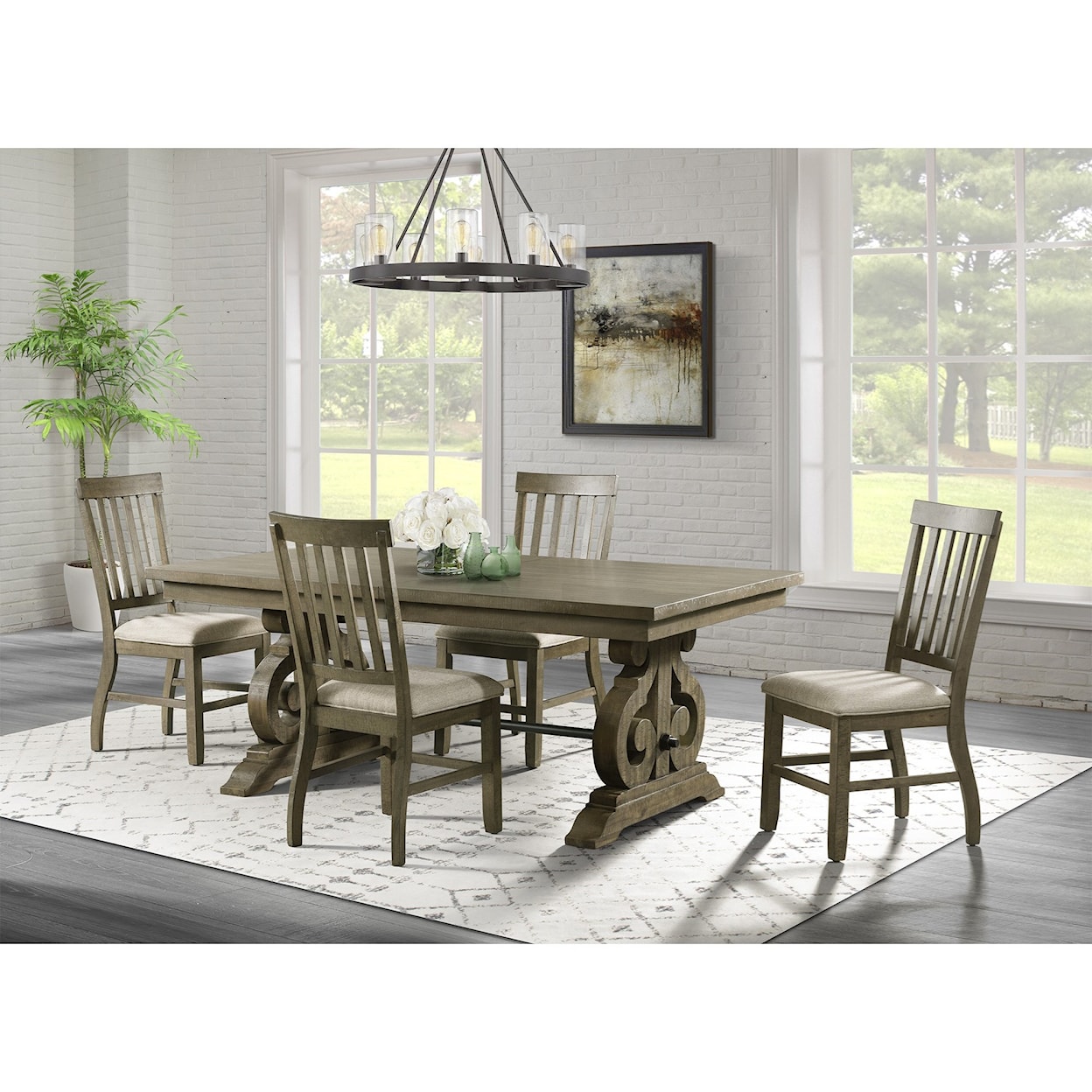 VFM Basics Stone Dining Table