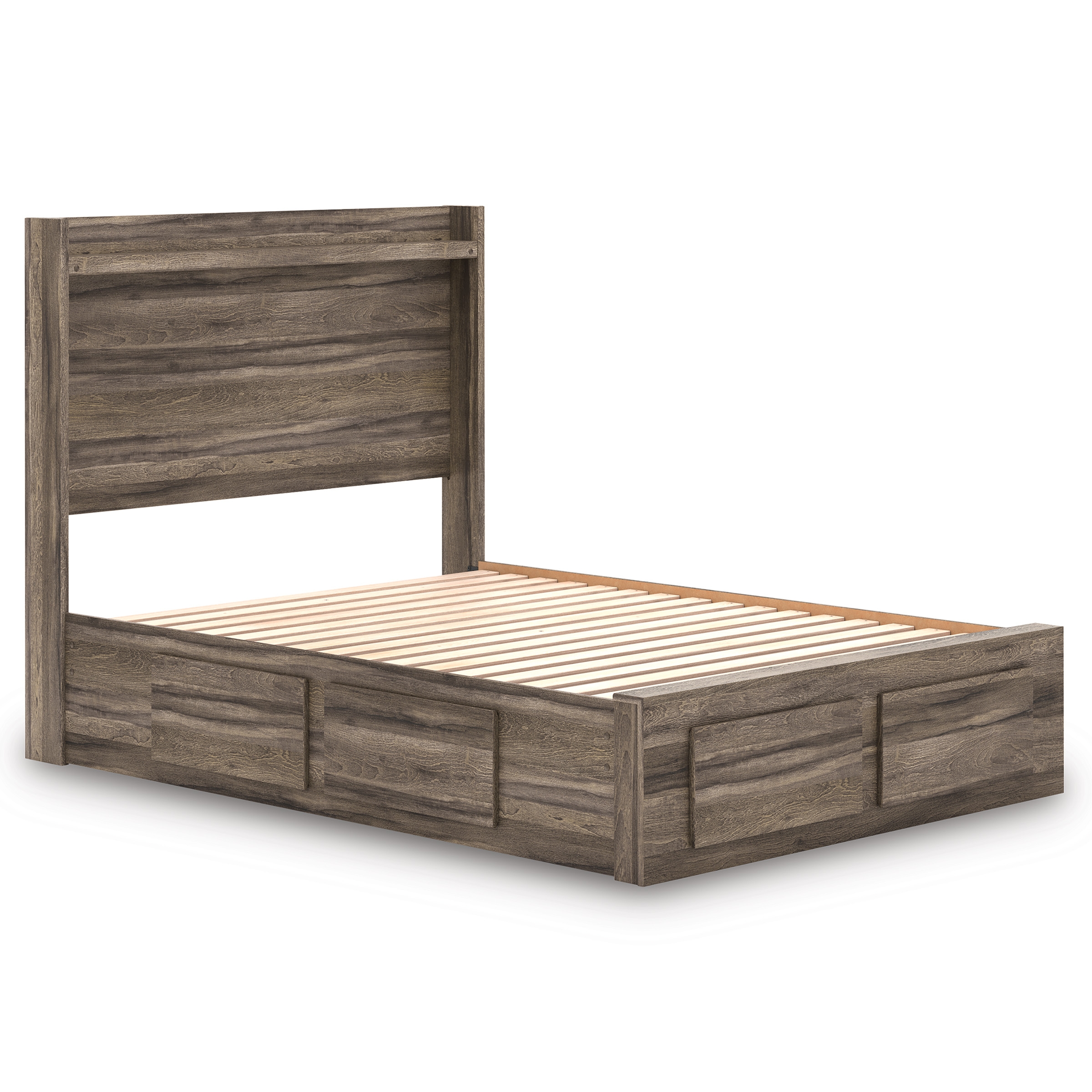 Full Panel Storage Bed