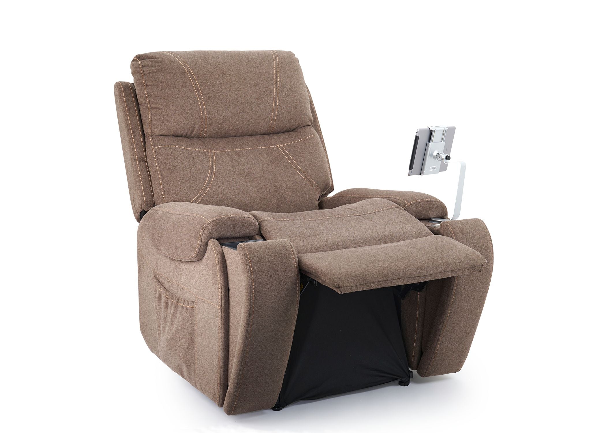UltraComfort UltraCozy Power Recliner w/ Headrest & Lumbar