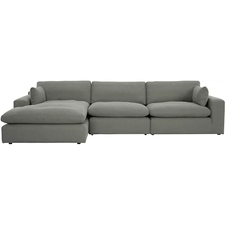 3-Piece Modular Sectional with Chaise