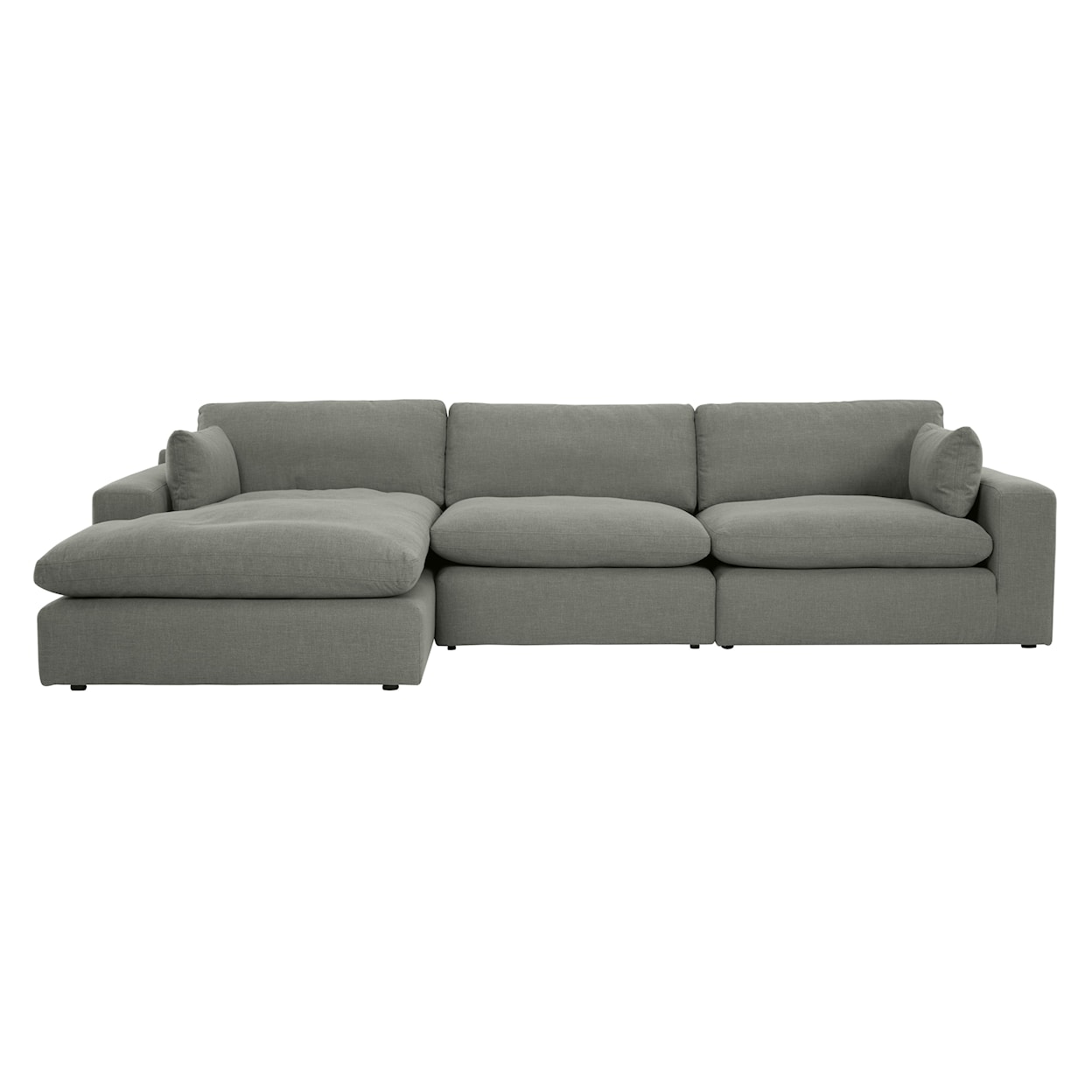 Benchcraft Elyza 3-Piece Modular Sectional with Chaise