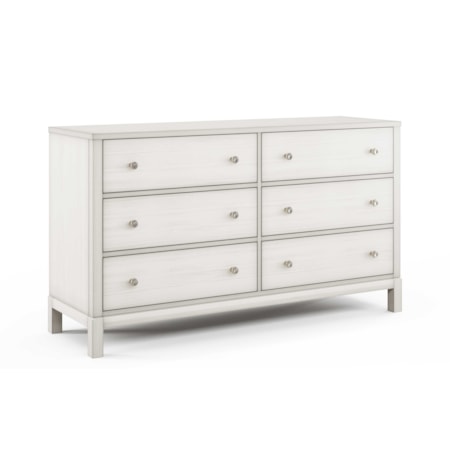 6-Drawer Double Dresser