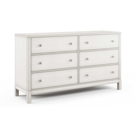 6-Drawer Double Dresser