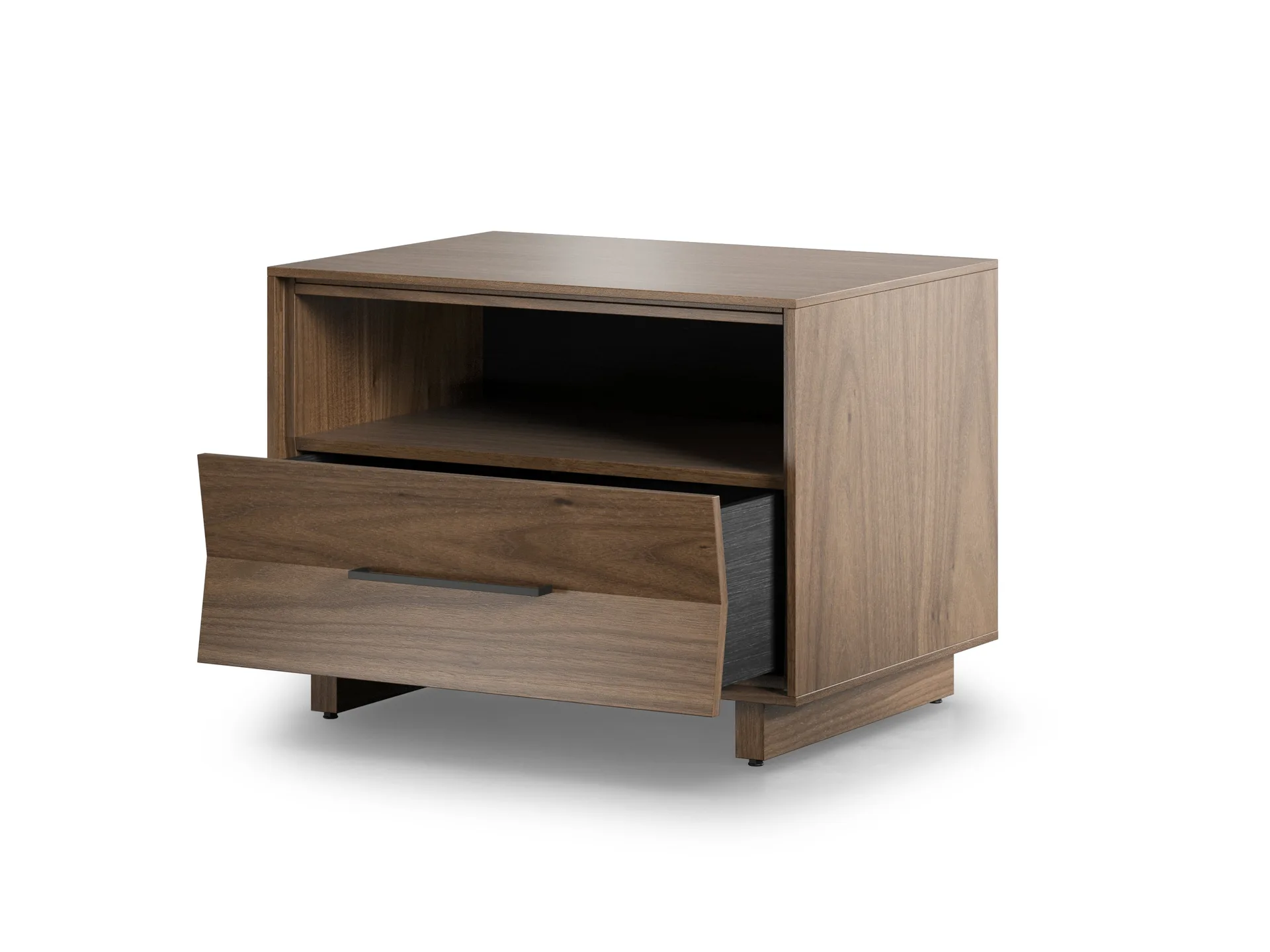 28" Single-Drawer Nightstand w/Sliding Top