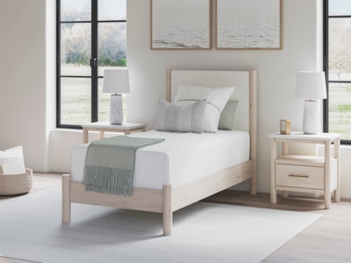 Twin Panel Bed