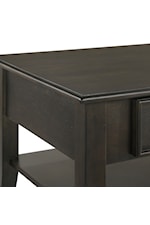 New Classic Furniture Evander Casual Coffee Table with Two Drawers