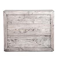 Rustic 3-Drawer Media Chest
