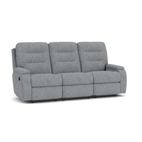 Casual Biscuit Back Reclining Sofa