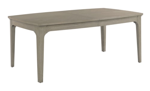 Transitional Rectangular Dining Table with Leaf